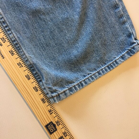 Eddie Bauer Jeans Mens Size 32 Loose Fit Distressed VTG Y2K - Picture 15 of 15